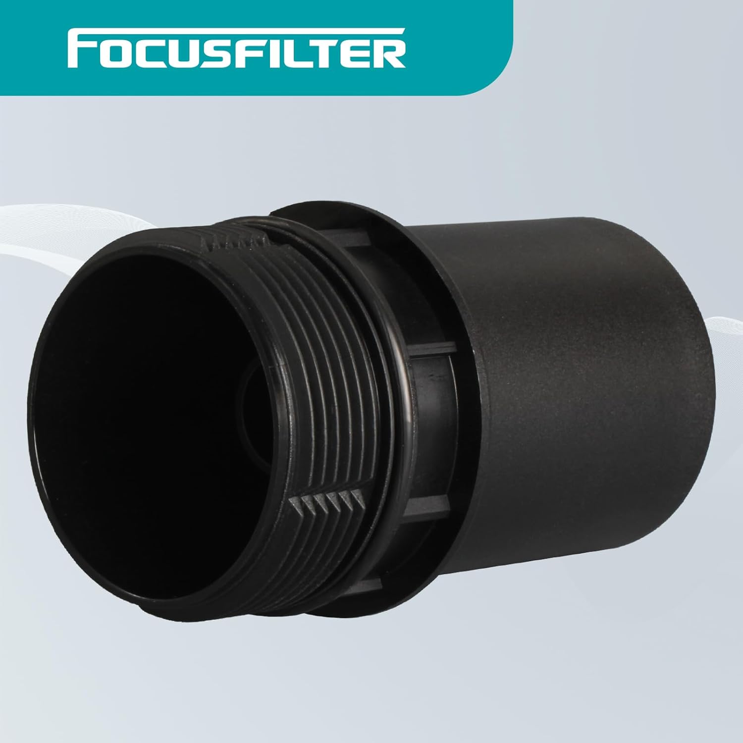 FOCUSFILTER 06L115678Q 06k115441B 06L115401B Oil Filter, with Connection Piece, For VW Arteon Atlas Beetle Golf Jetta Passat Tiguan Audi A3 A4 A5 A6 A7 A8 Q3 Q5 Q7 Q8 TT, 06L115678T