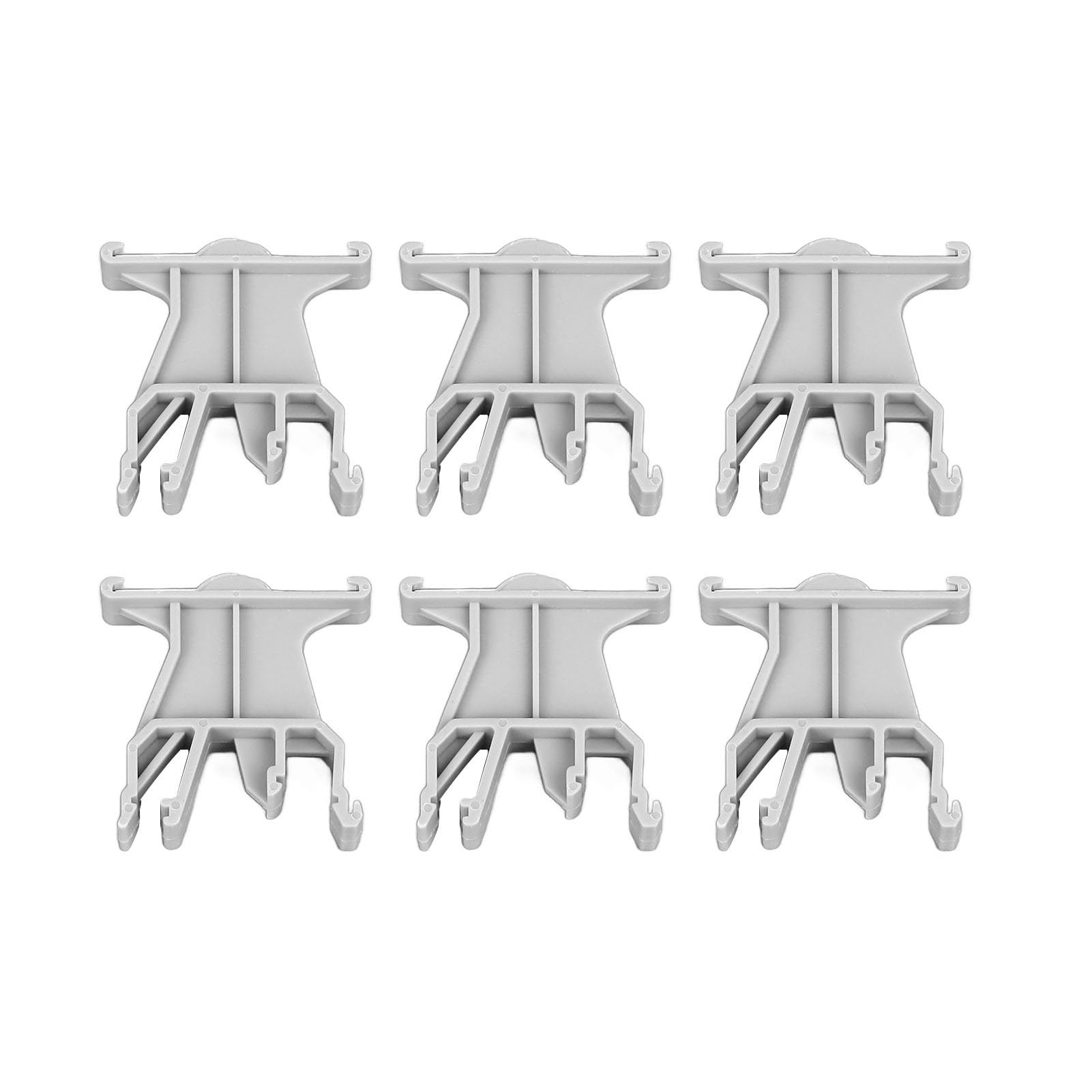 Étiquette Termin King, 100 Pièces Porte-marqueur 35mm Installation sur Rail DIN 100 Pièces Blocs de Circuit de Terre UK B1 pour Accessoires de Bloc W