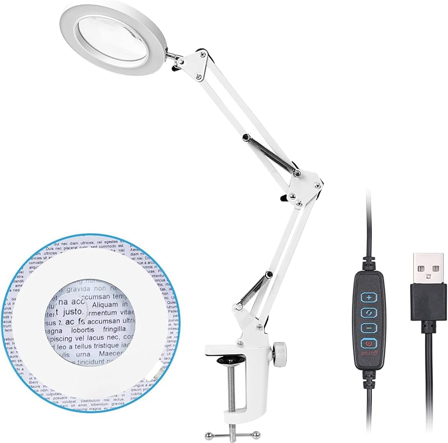 レンズと 80,000 ルーメンのライト付きV1 Pro MAX 拡大鏡 Amazon.co.jp: GoldenRiver 拡大鏡 スタンド スタンドライト ライト