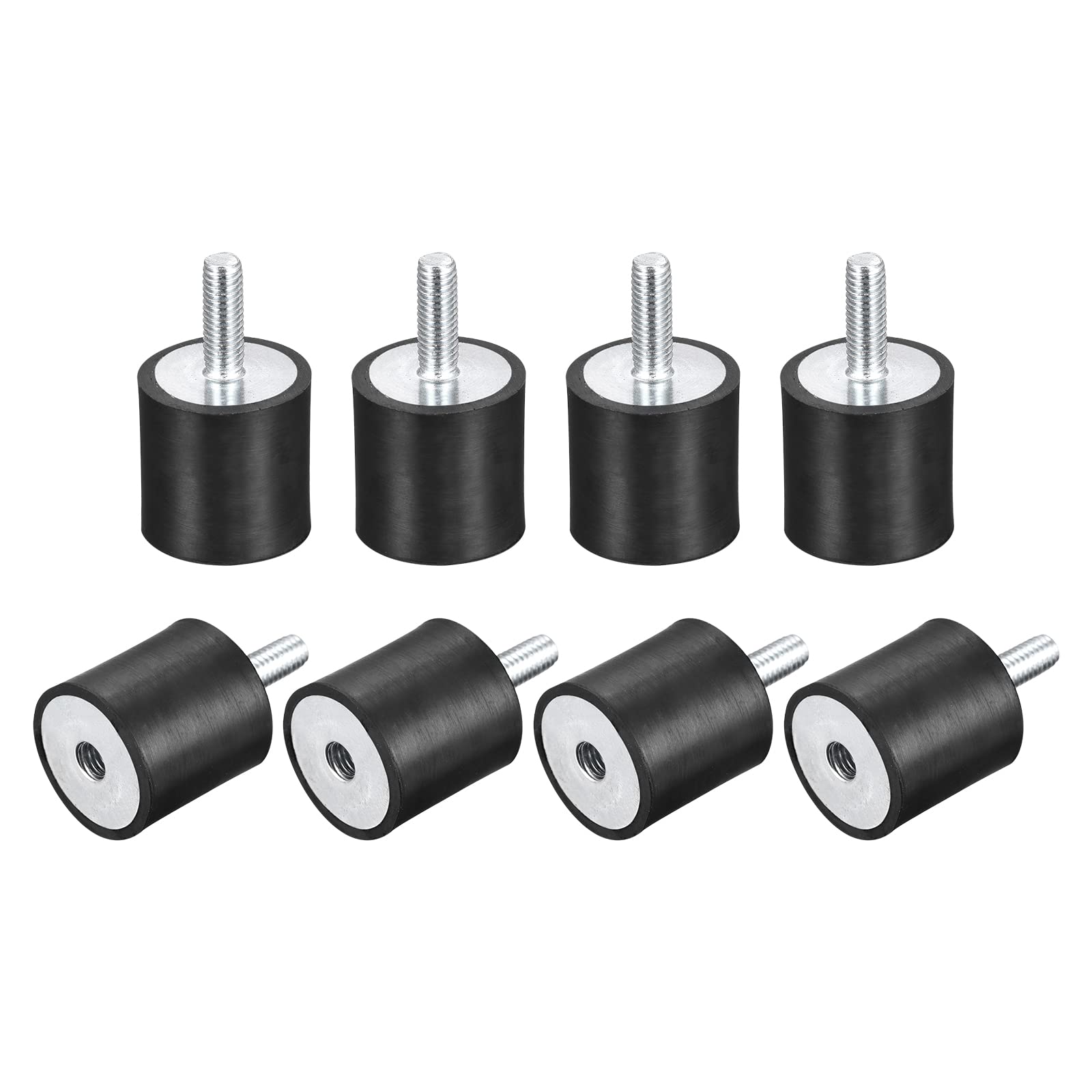 uxcell Rubber Mounts 8pcs M6 Male/Female Vibration Isolator Shock Absorber D20mmxH15mm — Amazon image 7