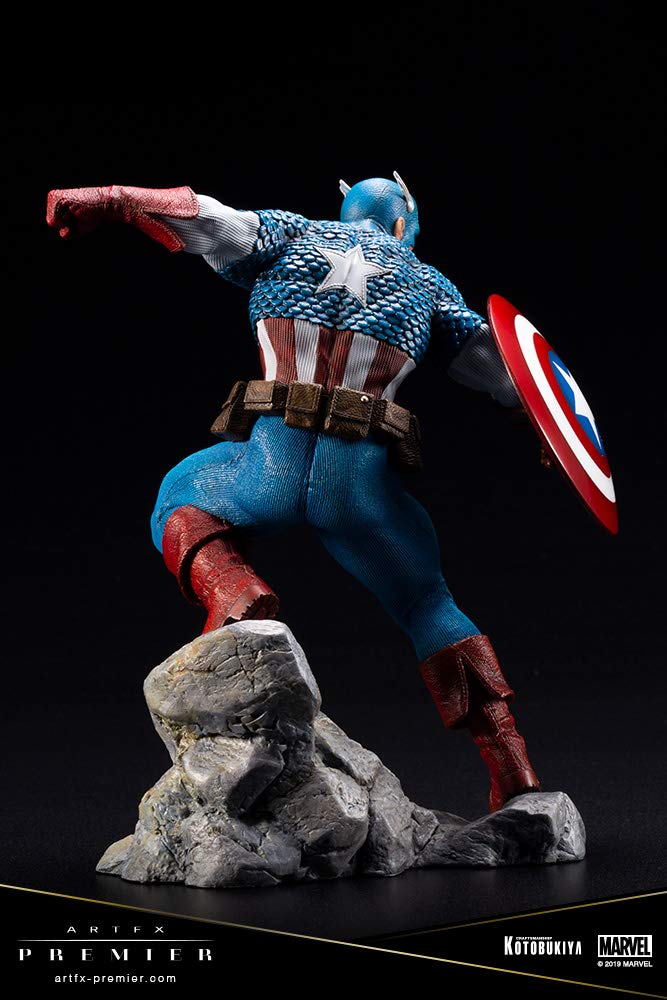 marvel artfx premier フィギュア9体セット Amazon.co.jp: ARTFX PREMIER MARVEL UNIVERSE キャプテン・アメリカ 1
