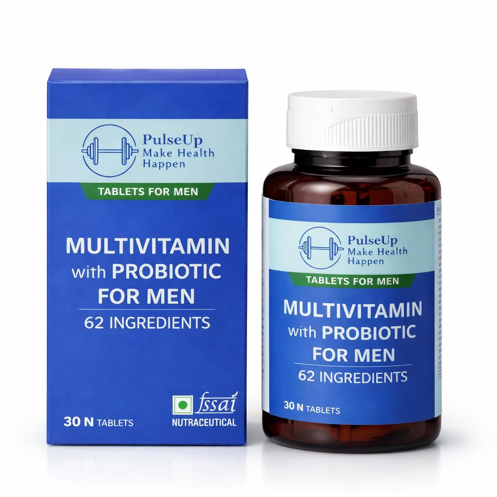 Multivitamin for Men with Probiotic | 62 Ingredients with Vitamins, Minerals & Herbal Extracts | Daily Energy, Immunity & Active Lifestyle Support | 30 Tablets-image-28