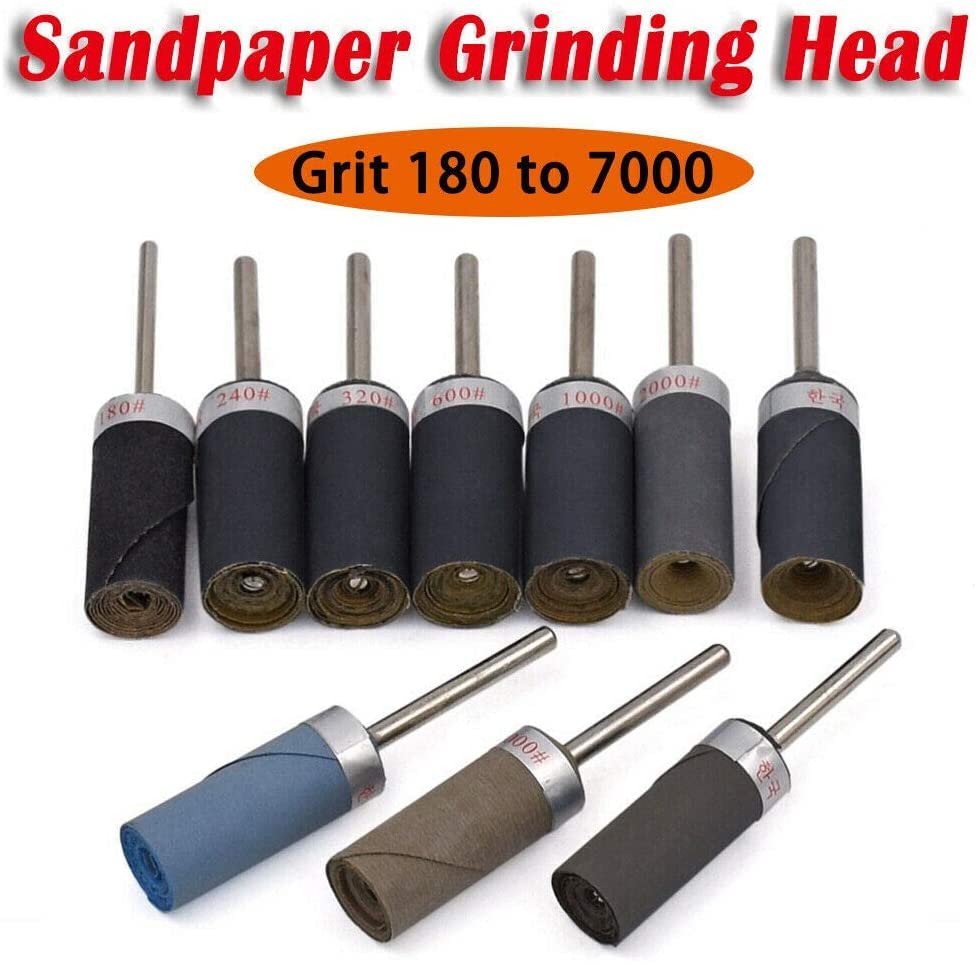 Miniatura 5 de Boxonly 10 unidades de lijadora de grano 3000, rodillo de lijado de lijadora, lijadora para plástico, metal, madera, herramientas de lijado,