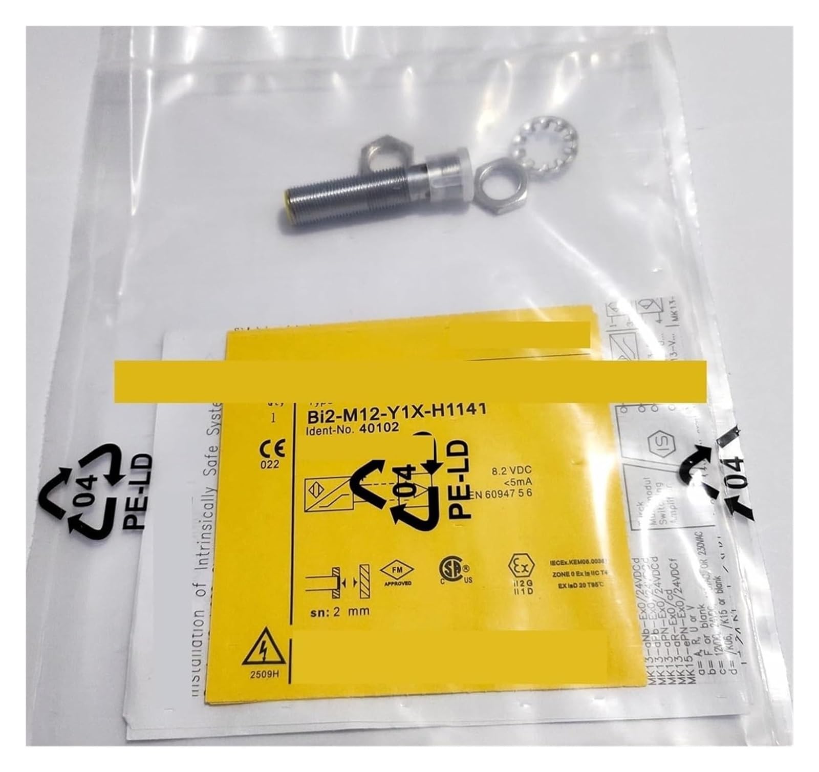 BI2-M12-Y1X-H1141 BI2-M12-Y1X Proximity Switch Sensor(BI2-M12-Y1X-H1141)