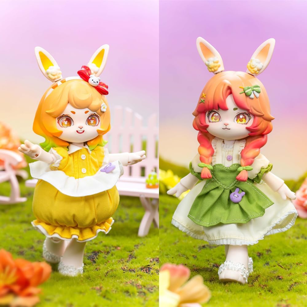 Bonnie Blind Box Doll Figures, 1/12 BJD Doll OB11 Size Action Figures, Movable Dolls with Doll Clothes Surprise Gift Toys (Sweetheart Party Series,Single Box)
