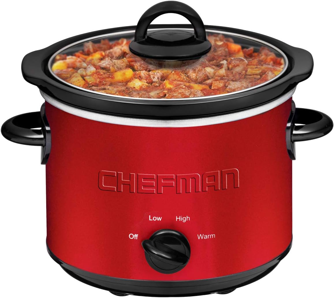 Chefman Heat Settings, Removable Crock Insert Dishwasher