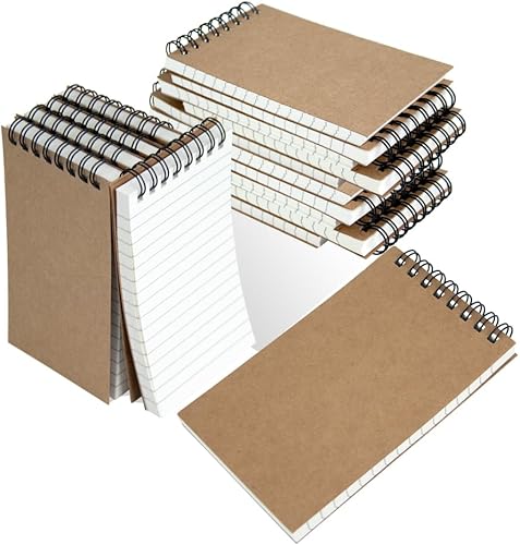 Miniatura 8 de Cuaderno pequeño en espiral de 3 x 5 (paquete de 20) tamaño de bolsillo, notas de campo, bloc de notas de notas, bloc de notas Steno, cuaderno de
