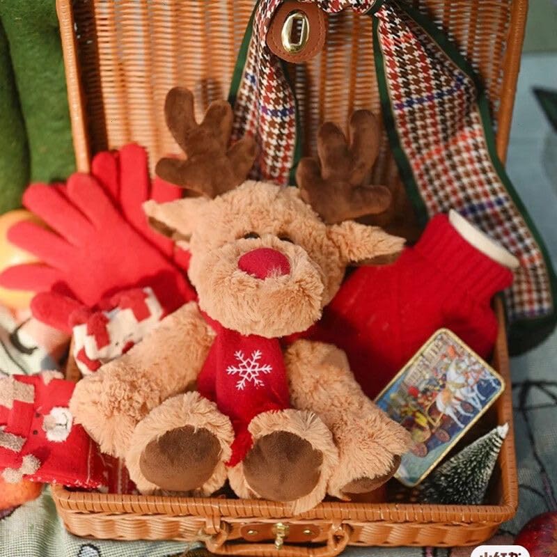 Amazon｜ヘラジカのぬいぐるみクリスマスのかわいいぬいぐるみ