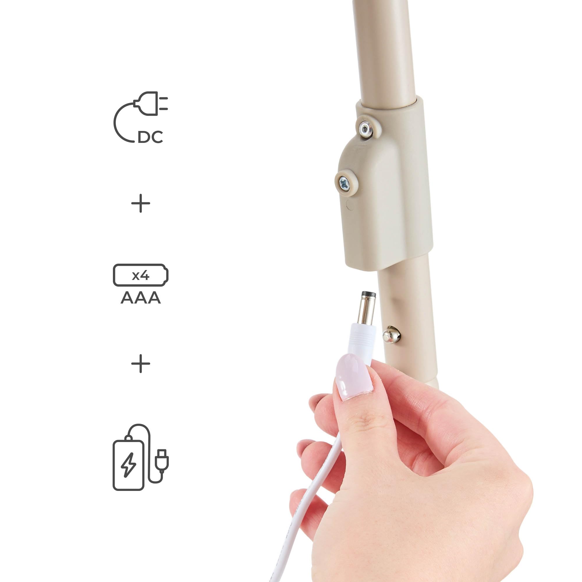 Kinderkraft SWINGEE Transat bébé, Balancelle de La Naissance, dossier réglable, 8 mélodies apaisantes intégrées, Berceau bébé, Léger et pliable, Beige