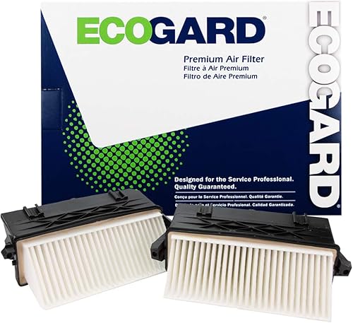 ECOGARD Filtro de aire de motor XA11843 Premium para Mercedes-Benz ML350 2012-2015, GL350 2013-2016, GLS350d 2017, S350 2012-2013, izquierda y