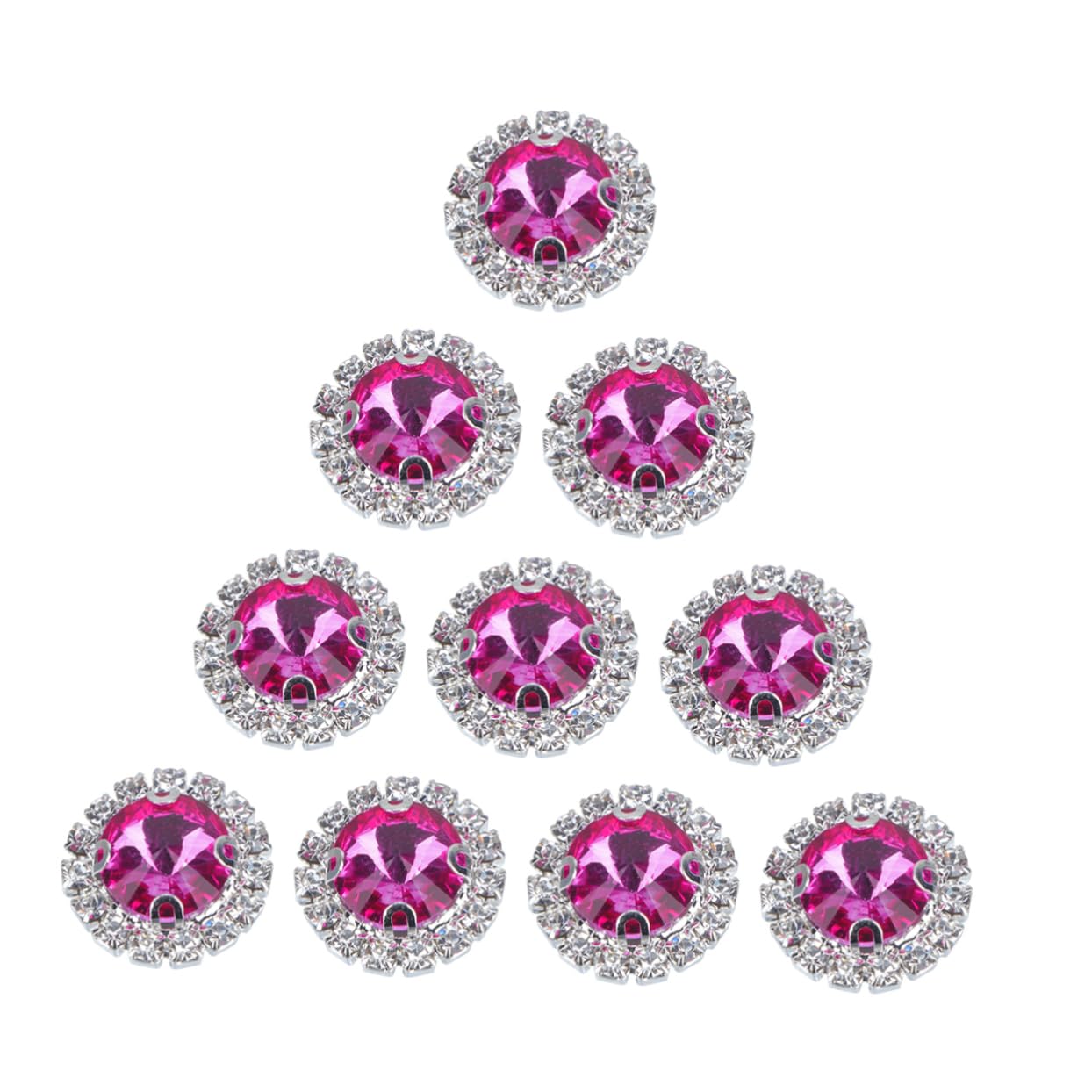 Lurrose 60stücke Farbige Flachrücken-rhinestones Für Dekorationen Kunststein Strass Für Hochzeiten Jubiläen Bastelprojekte Und Tischstreu Für Kreative Designs