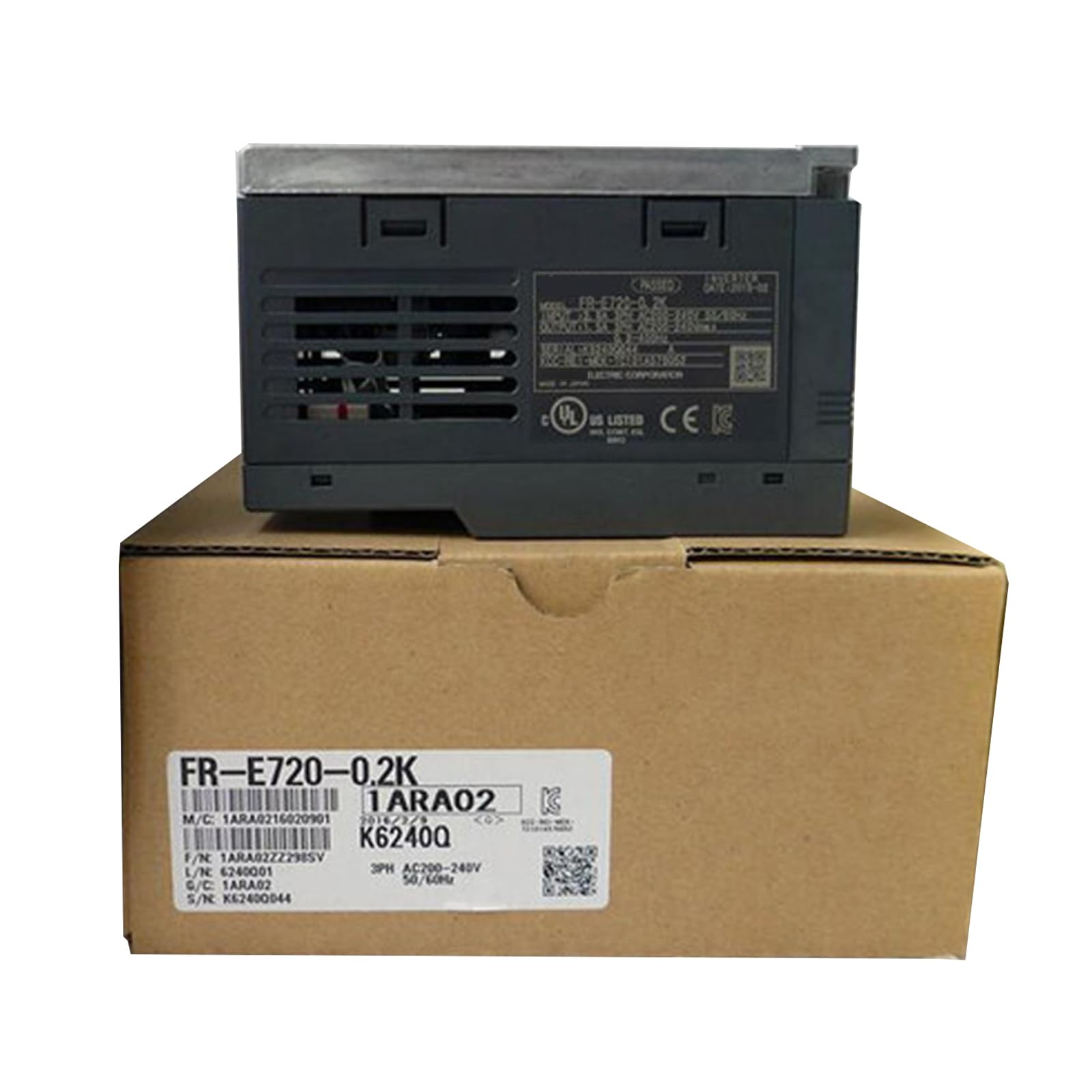 Amazon | （産業用）FR-E720-0.2K インバータ三相風冷 FRE7200.2K 品質 