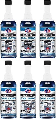VP Racing Fuels 2085 Cool Down - Mejorador de rendimiento de refrigerante, 16 onzas (paquete de 6)