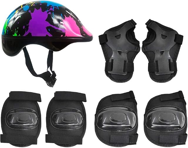 Kit de Proteção Radical Plus Infantil Paint M 55-59cm, DM Radical