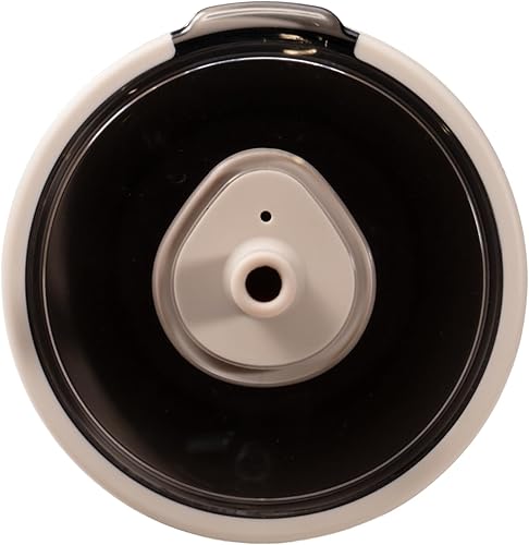 Miniatura 2 de HydroJug Vaso diario de 14 onzas  Vaso aislado con forro de cerámica con popote y tapa suave al tacto, apto para portavasos, aislamiento al vacío de