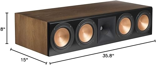 Miniatura 6 de Klipsch 1065137 Altavoz de canal central RC-64 III Nuez