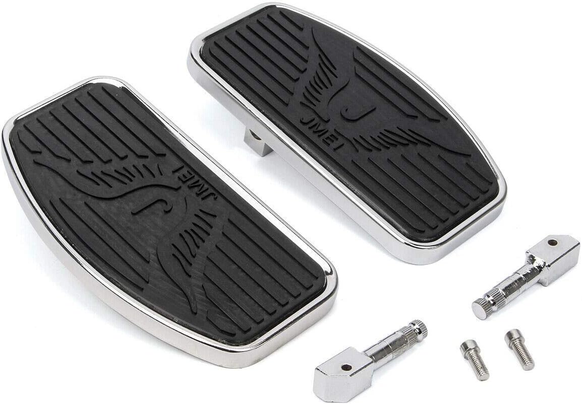 Passanger Adjustable New Floorboards Foot Pegs Compatible with/Replacement For HONDA VTX 1300 1800 SUZUKI VL 400 800 C50