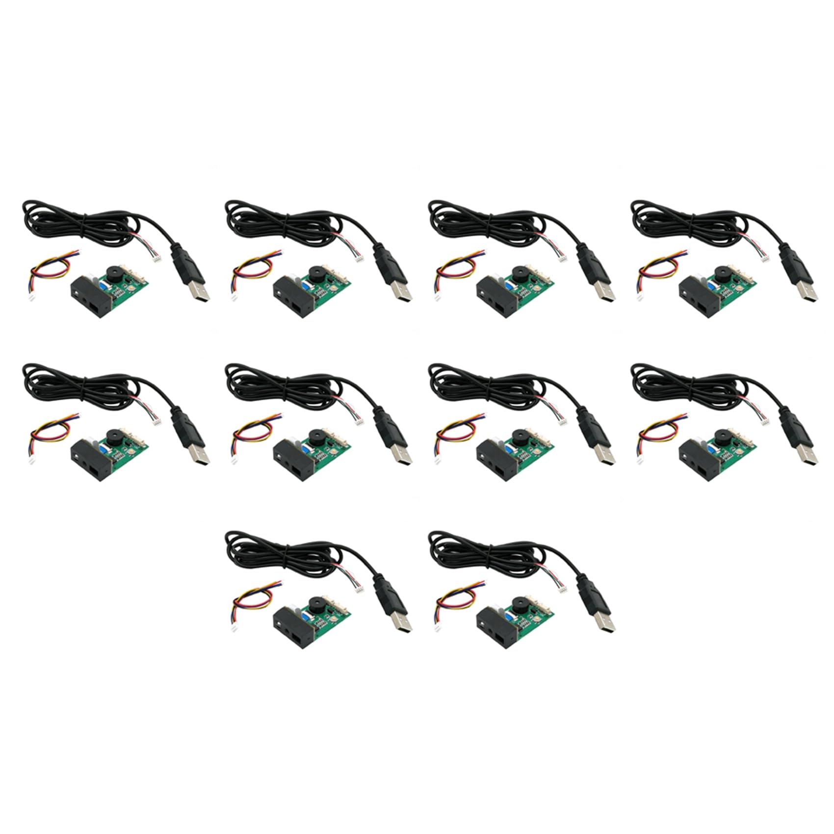 Module GM67 lecteur de code à barres et QR avec interface USB UART pour intégration 10 pièces