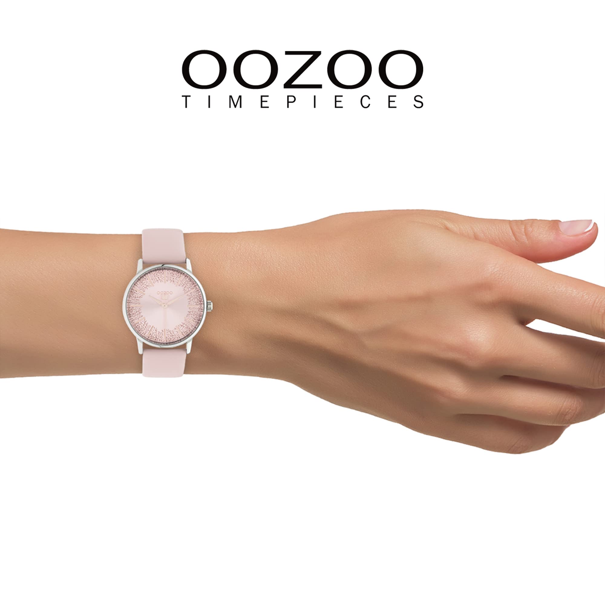 OOZOO Timepieces C10932 - Orologio da polso da donna con cinturino in pelle da 18 mm, di alta qualità per donne, elegante orologio analogico da donna rotondo