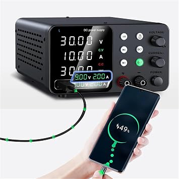 Laboratory Power Supply Voltage Regulator With Three Data Stores OCP Short Circuit Warning Preset Voltage Current(TPS-C1602)