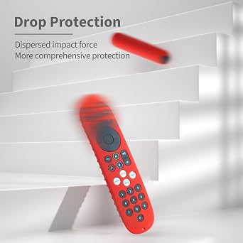 Silicone Remote Cover Compatible with Xumo RC-PR3 Smart Voice Streaming Control, Protective Case for Xumo Stream Box 4K, Spectrum 4K Stream Box (Glow Green)