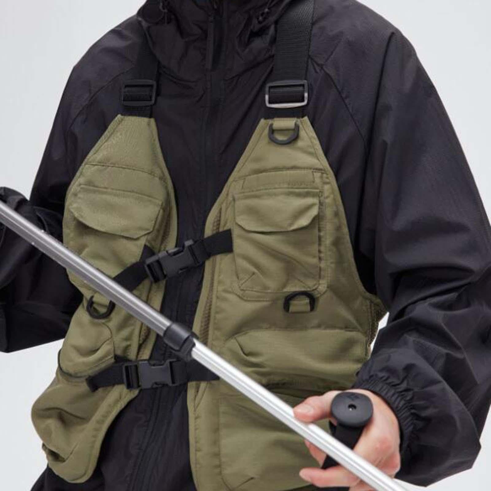 ビンテージ　ベスト　フィッシングベスト　アウトドアベスト　登山　キャンプ Amazon.co.jp: Zxpjkyu フィッシングベスト 高機能 男女兼用