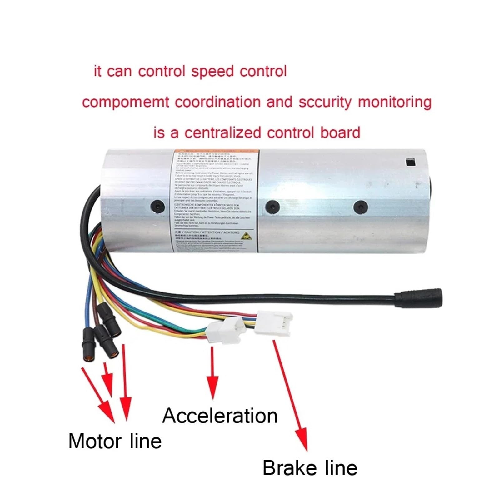 Piezas de Patinete eléctrico Conjunto de Controlador de Placa Base Compatible con Patinete eléctrico Ninebot ES1, ES2, ES3 y ES4.(SET2)