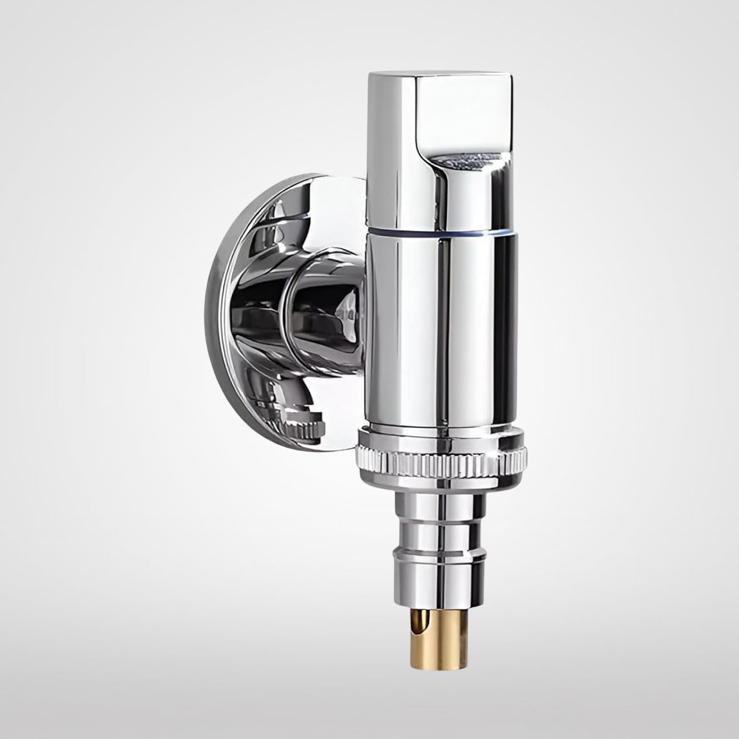 Spazio SmartBuy Washing Tap Silver-Laundry Faucet | Washing Machine Facuet (Pack of 1) for Washing Machine/Bathroom Taps with Wall Flange Nozzle Cock Faucet-picture-13