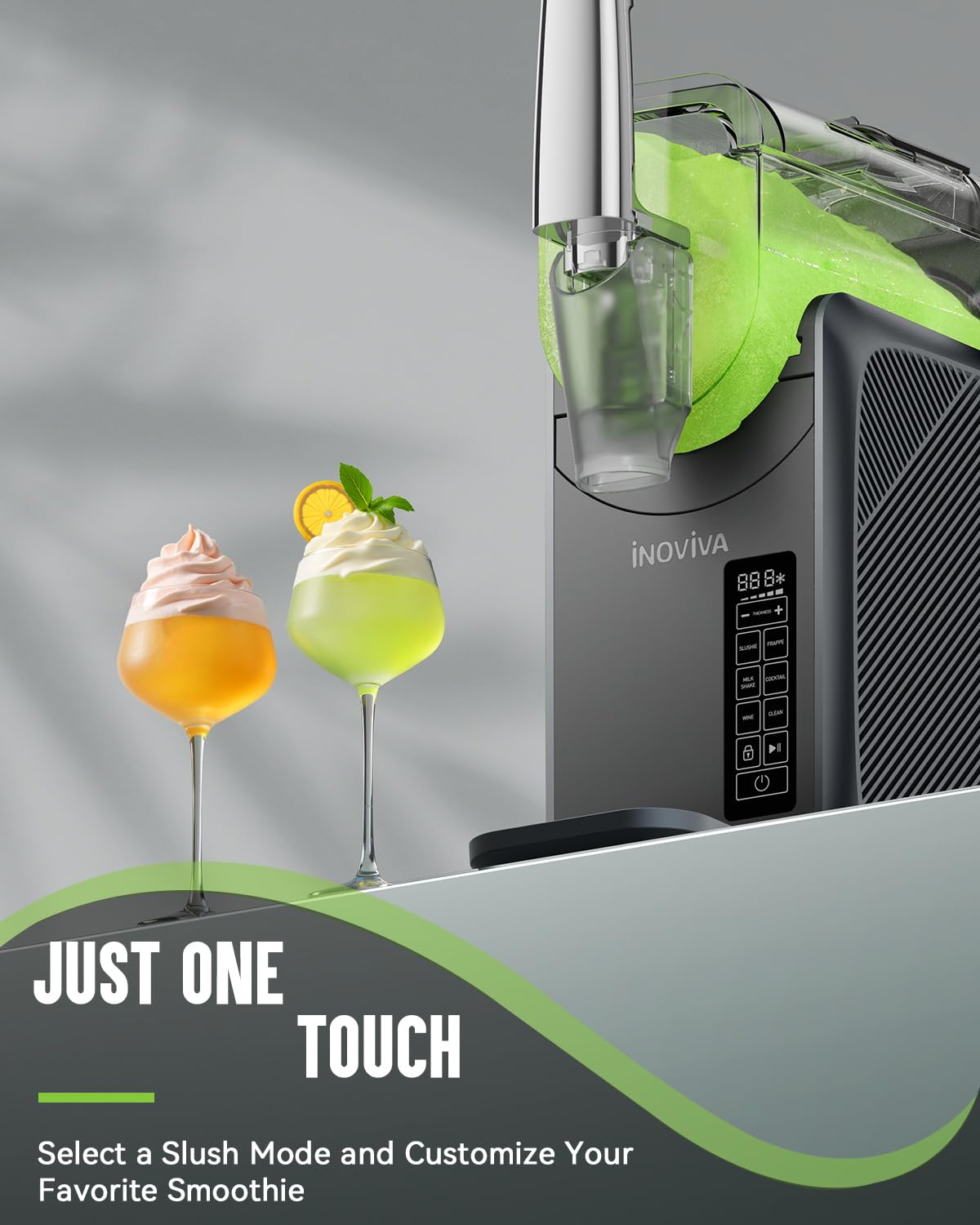 INOVIVA Machine à slushie 1,927,8 g