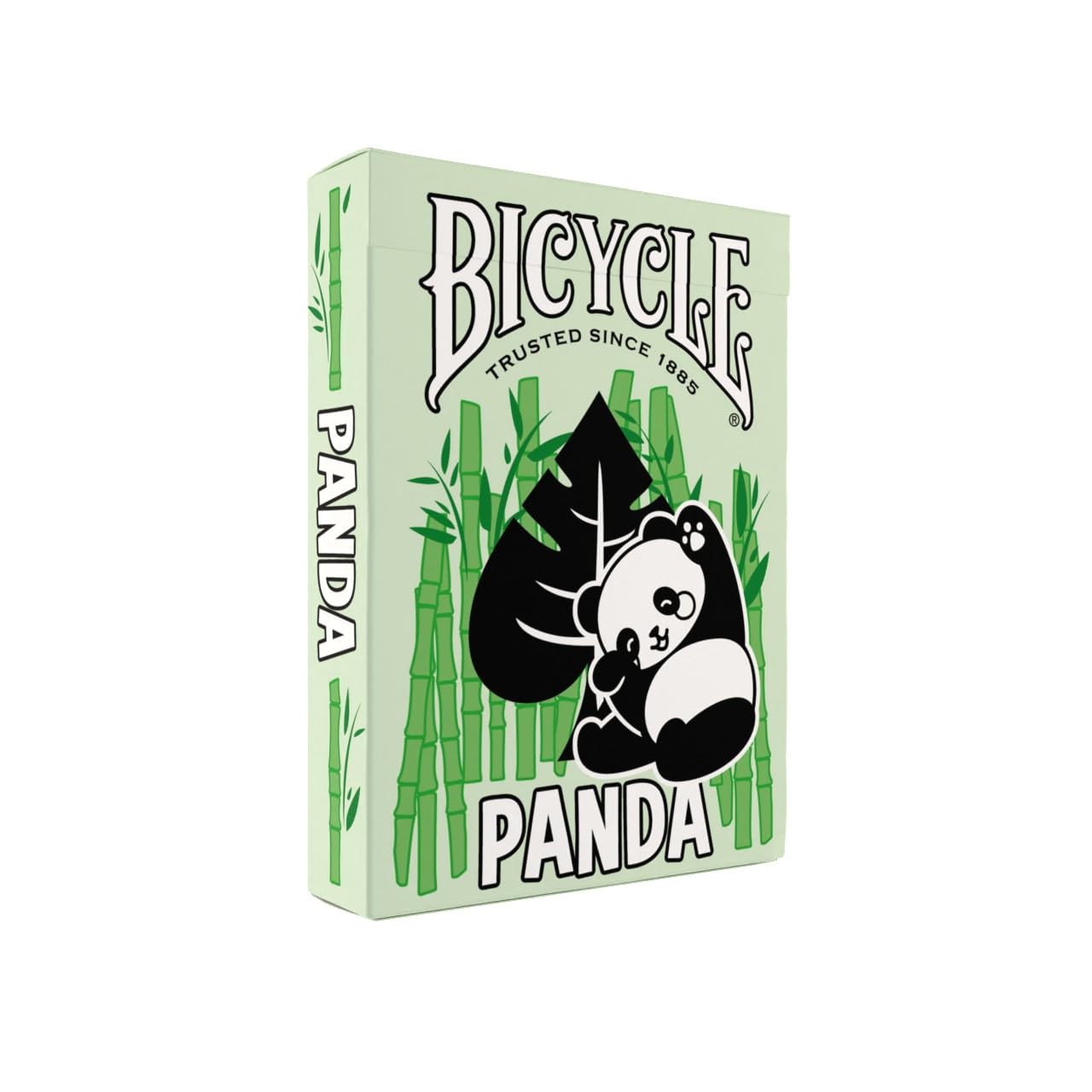 BicyclePanda Playing Cards Cute Animal Playing Cards 1 Deck, Green