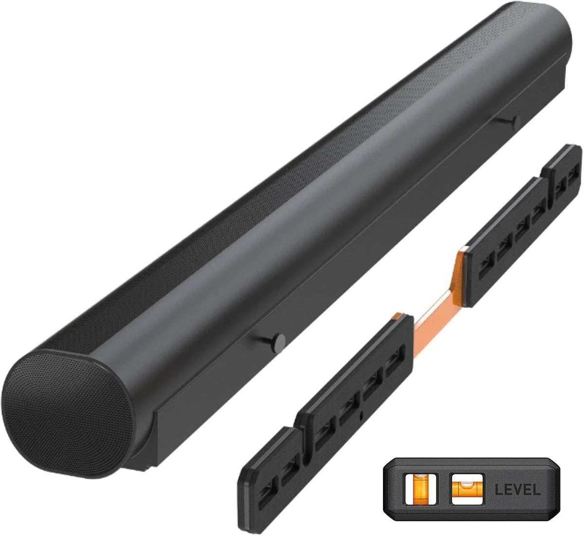 Soundbar Wall Mount Compatible with Sonos Arc and Sonos Arc Ultra | Sound Bar Mount on Wall Under TV, Hidden Design, Optional Smart EQ Optimization Switch, Sturdy Steel Structure