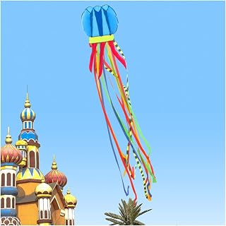 8m Large Kites Flying Octopus Kite Reel Ripstop Nylon Fabric line Paragliding Adults Kites Furniture