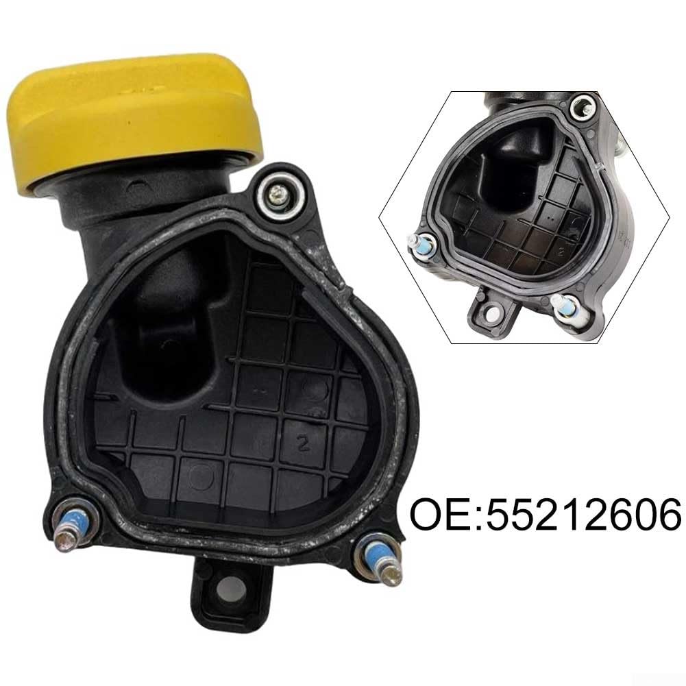 OEM 55212606 Tappo di riempimento dell'olio per Jeep per Cherokee 2.0L Diesel 2014-2018 per Jeep per Renegade 1.6L 2.0L per Diesel 2014-2023 per Jeep Compass 2020-2024 per Fiat Freemont 2.0L 2011-2015
