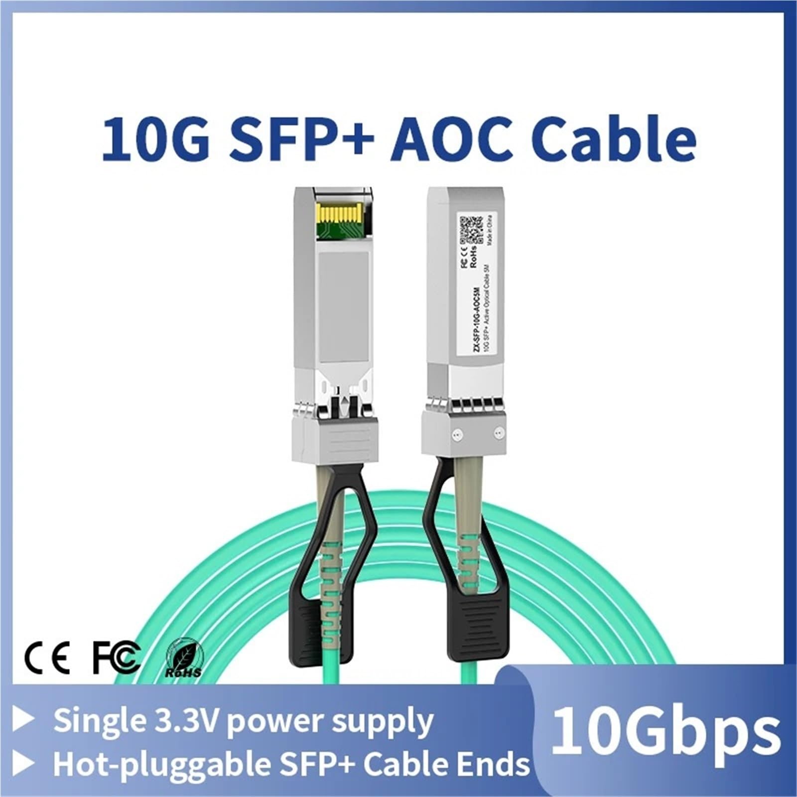 Amazon.co.jp: SFP モジュール 10G SFP + AOC OM3 5M/7M/10M/20M 10Gb