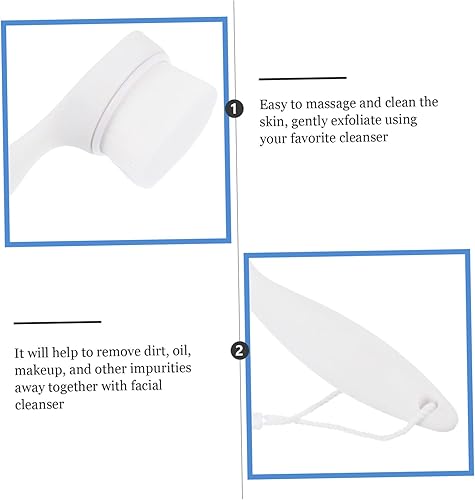 Miniatura 8 de Cepillo facial Cepillo facial suave Cepillo facial manual exfoliante facial Cepillo de limpieza facial