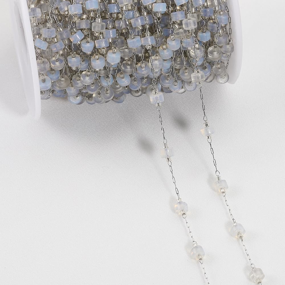 1m De Chaîne Rolo En Acier Inoxydable Doré, Chaîne Jaseron