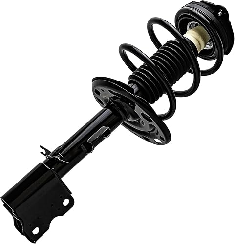 Miniatura 1060 de Detroit Axle - Kit de suspensión delantera de 10 piezas para Chevy Aveo Aveo5 Pontiac G3 Wave 2 Ready Struts Assembly 2 Enlaces de barra