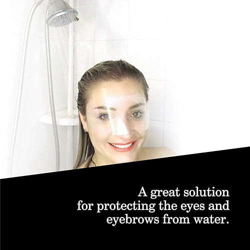 Miniatura 8 de LWBTOSEE 50 piezas de mascarillas de maquillaje permanente para ducha, protectores faciales desechables para laca para el cabello, suministros de