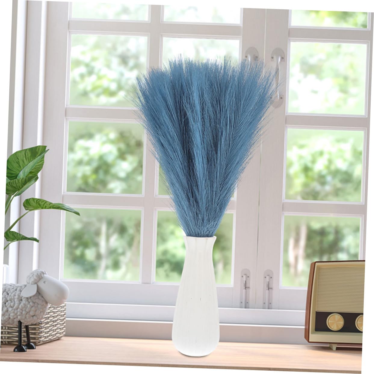 Alipis 24stücke Künstliche Pampas-stämme Dekorative Vasenfüllung Für Wohnzimmer Und Büro Faux Pflanzen Für Hochzeiten Und Feiern