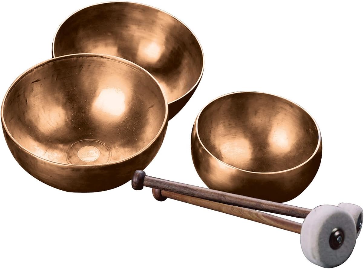 Peter Hess Singing Bowl Set Large 3 Bowls + 2 Strikers Amazon.co.uk