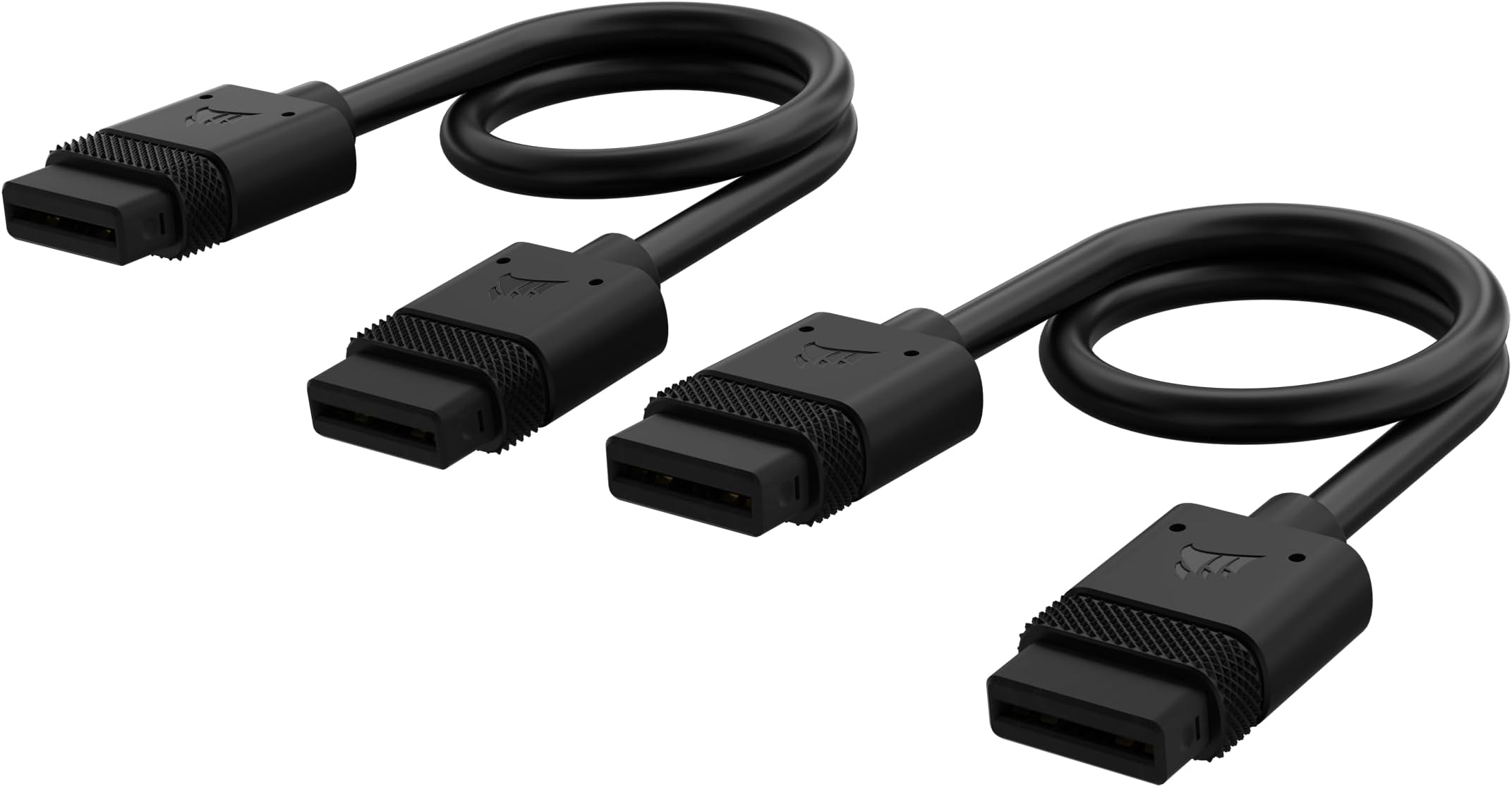 iCUE LINK Cables - 200mm Straight - Black