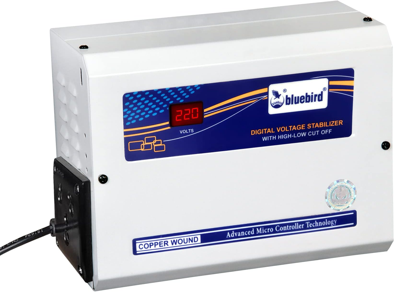 Bluebird 2.00 KVA Digital Voltage Stabilizer with HLC (150-280 V), Copper Wound