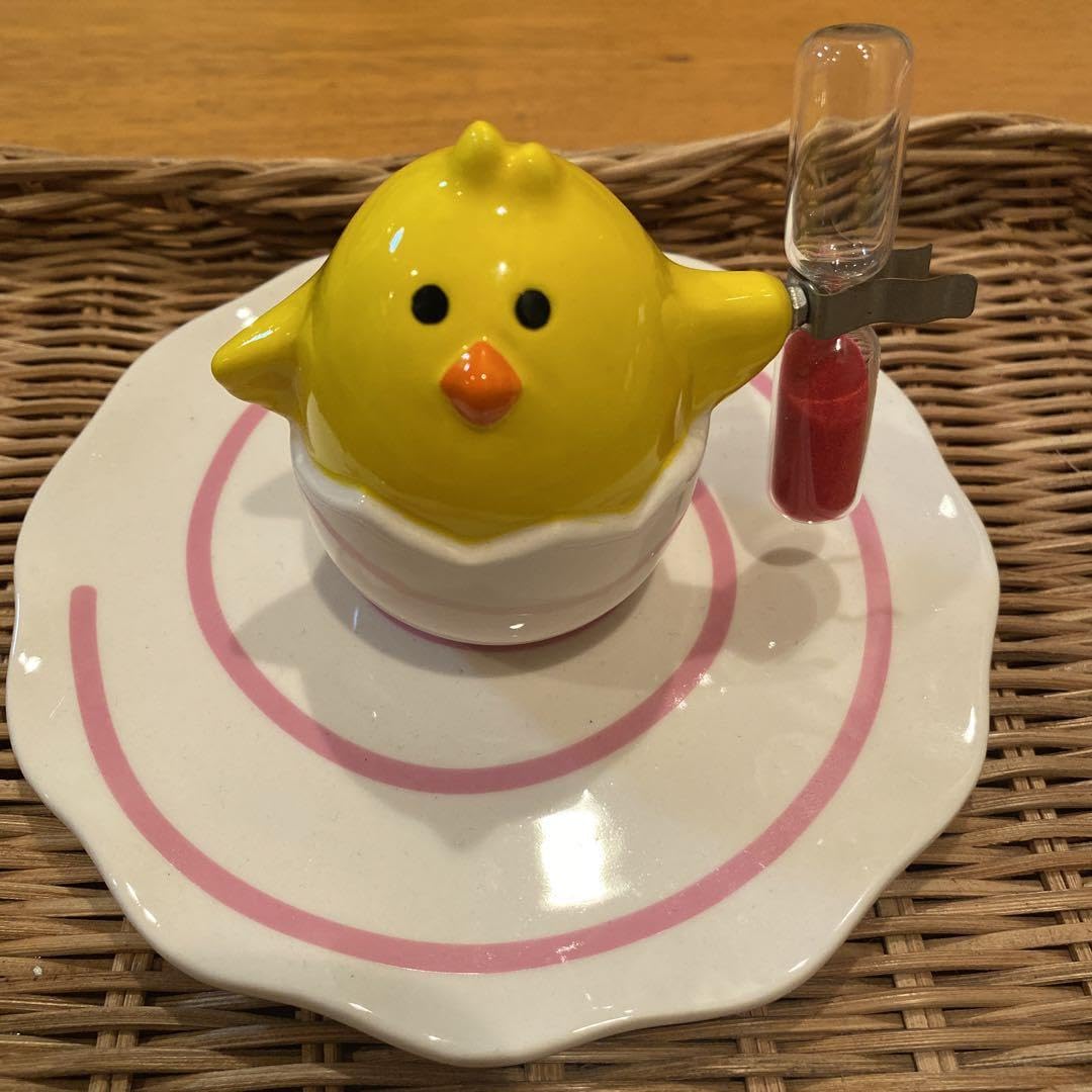 Amazon.co.jp: ひよこちゃん カップラーメンの蓋 砂時計付き : ホーム 