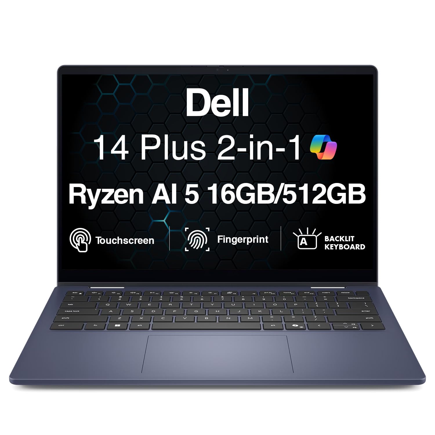 Amazon.com: Dell 14 Plus - Laptop 2 en 1 alimentado por IA con