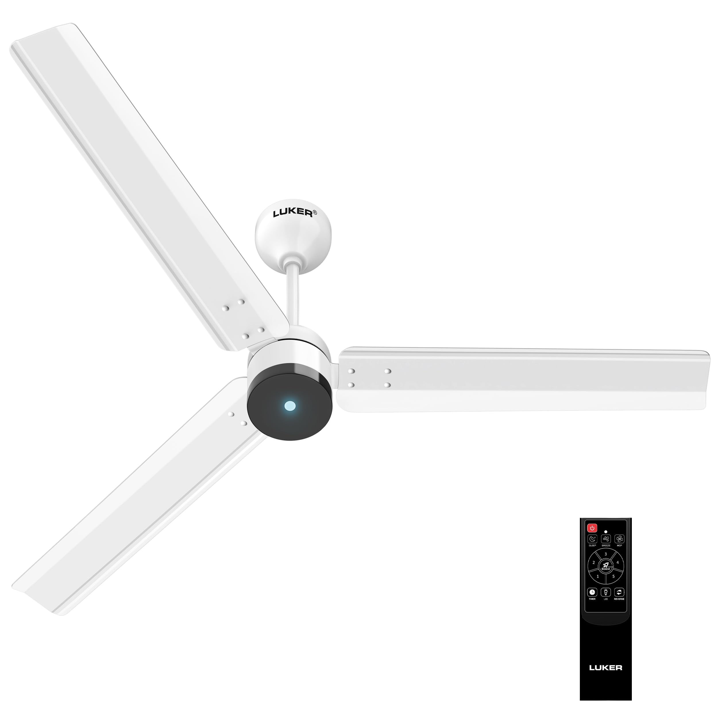 Add LUKER JVLuker USA Classic Swift 1200mm BLDC Ceiling Fan - Image 1