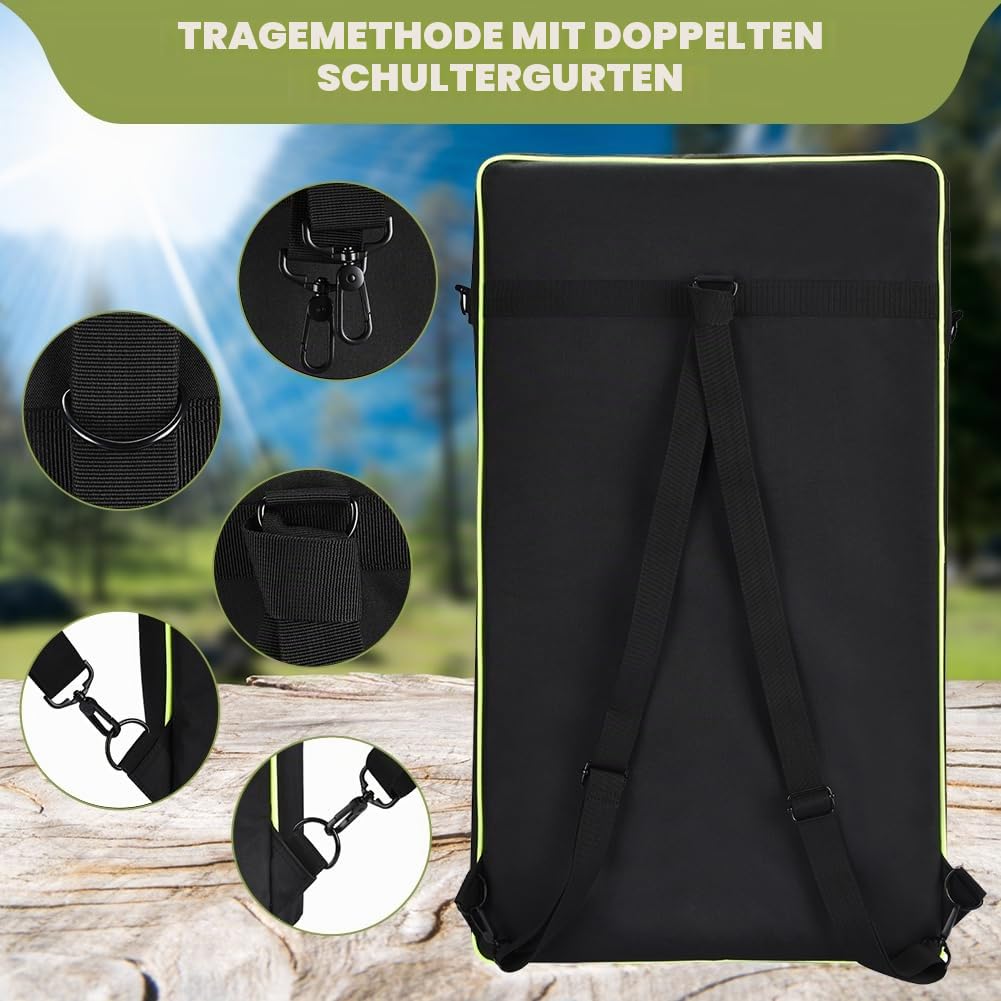 DJ Controller Tasche für Pioneer DJ DDJ-FLX10 / DDJ-1000 / DDJ-1000SRT | Tragbare DJ Controller Reisetasche für AlphaTheta DDJ-GRV6, Aufbewahrungs Schutzhülle mit Verstellbare Schultergurte