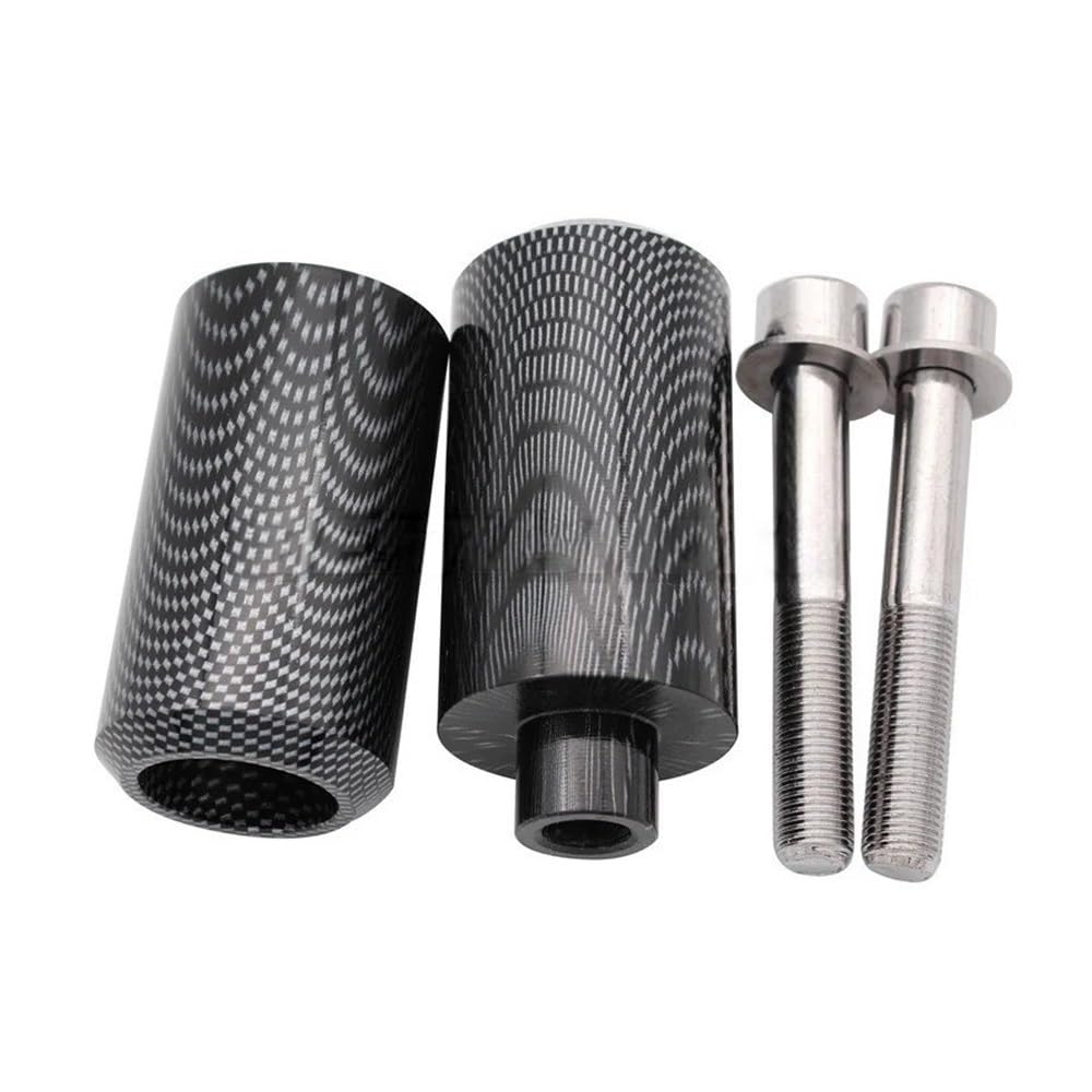 Schutz Crash-Pad Ball Für Ya&maha YZFR6 YZF R6 YZF-R6 1998 1999 2000 2001 2002 Motorrad Schwarz Carbon Rahmen Sliders Crash Fallen Schutz