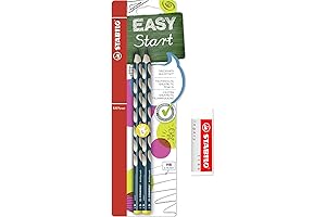 STABILO EASYgraph Left-Handed Pencils for Kids