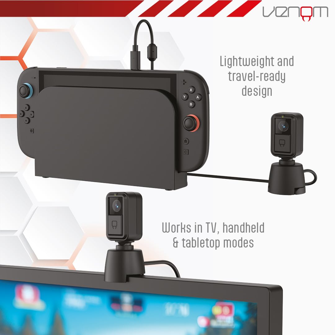 Amazon.com: Venom USB Camera for Nintendo Switch 2 | 1080p HD