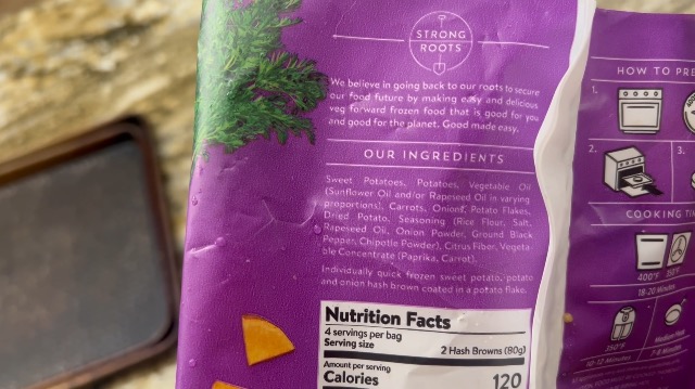 Precook Watch Precook review of Strong Roots Sweet Potato Hash Browns on Amazon ...